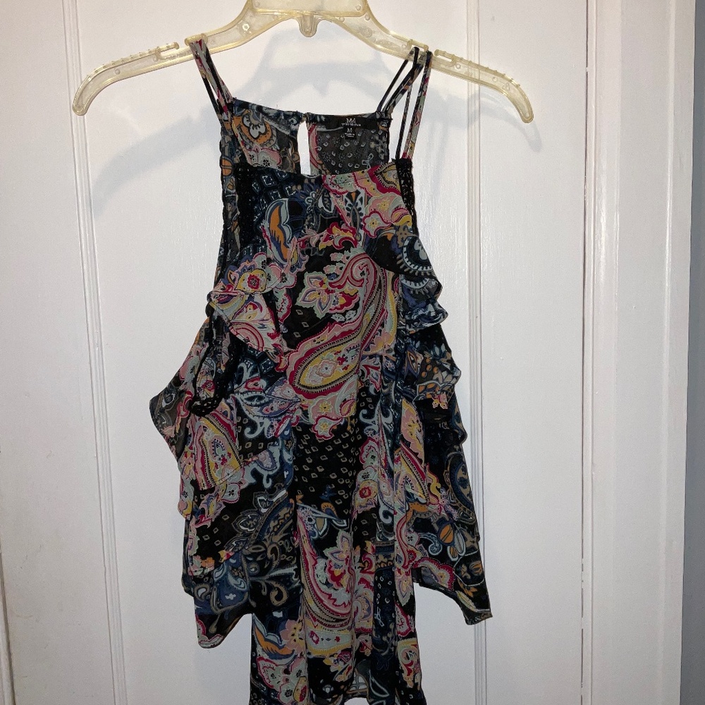 MM by MY Michele,Floral top, multi colors like new